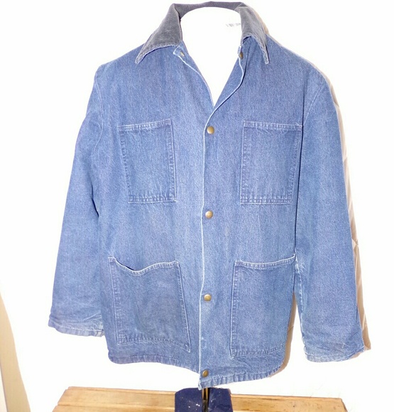 liberty denim chore coat